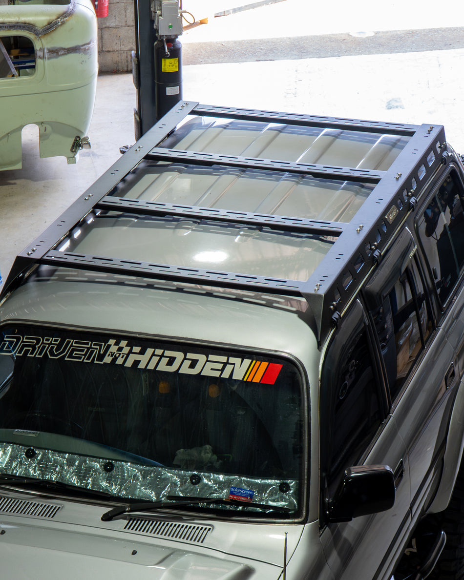 80 Series LandCruiser Low Profile Roof Rack | Radius Fabrications