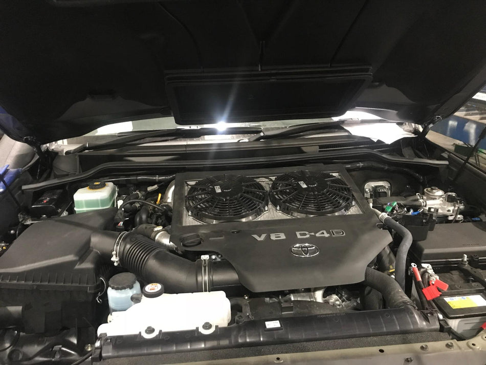 Top Mount Intercooler Kit to suit Toyota Landcruiser 200 Series Factory Twin Fan Upgrade