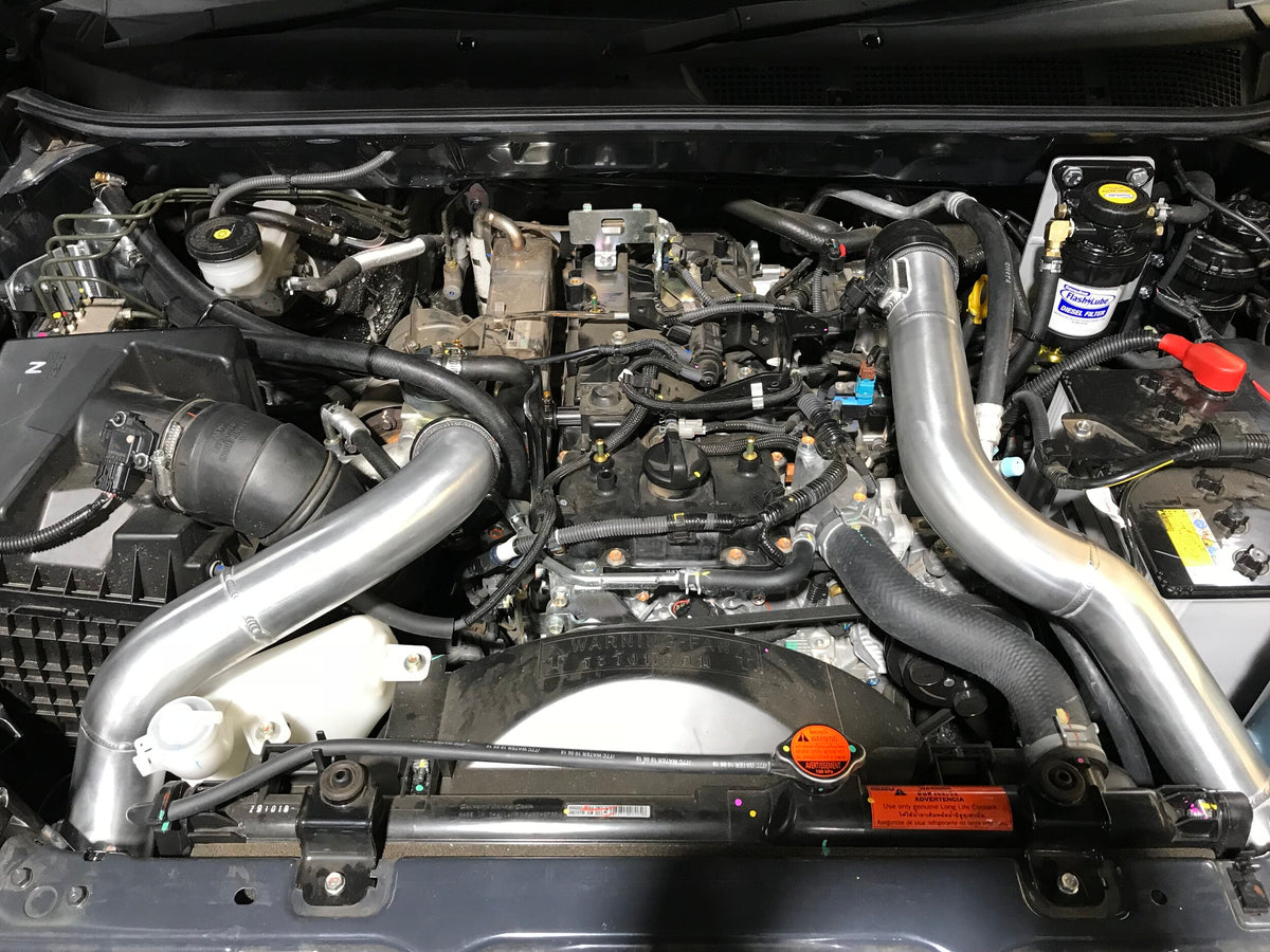 Dmax Engine Bay Front Mount Intercooler Upgrade to suit Isuzu Dmax / Mux (DPF AND NON ...
