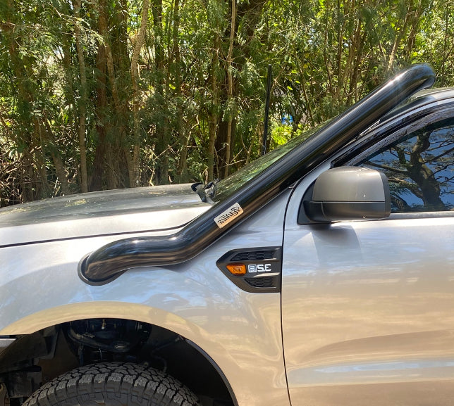 Stainless Snorkel to suit Ford PX1, PX2 & PX3 Ranger Mid Entry Passenger Side (Single Turbo)