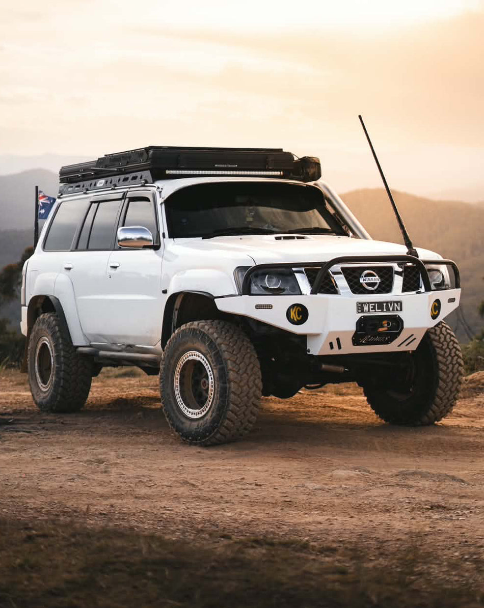 Gu Patrol Low Profile Roof Rack | Radius Fabrications