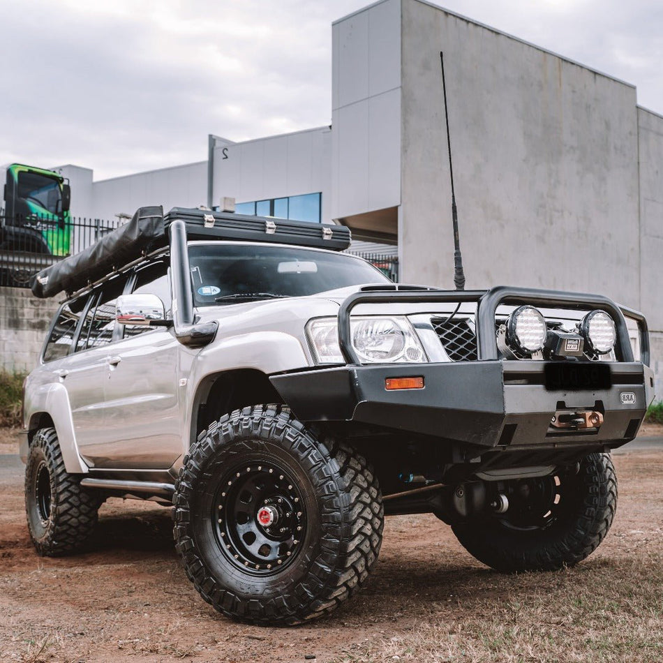 Drivers Side Stainless Snorkel to suit Nissan GU Patrol (Series 4)
