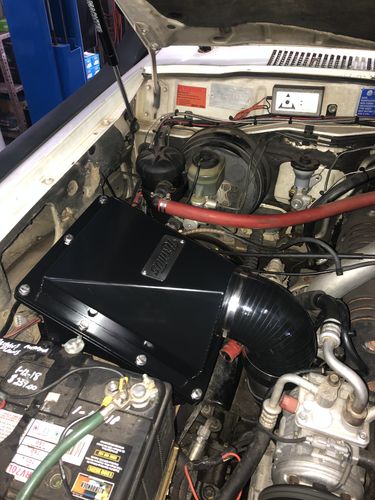 Radius Fabrications 1HZ 80-Series Airbox with LS1 Panel Filter, Toyota Land Cruiser 39 80 Series Airbox with an LS1 Panel Filter - Radius Fabrications - Airbox