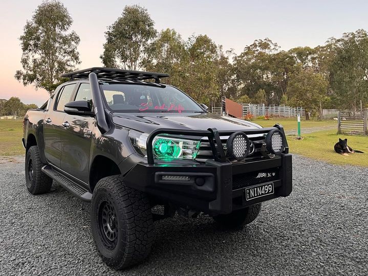 Toyota N80 Hilux Snorkel Radius Fabrications